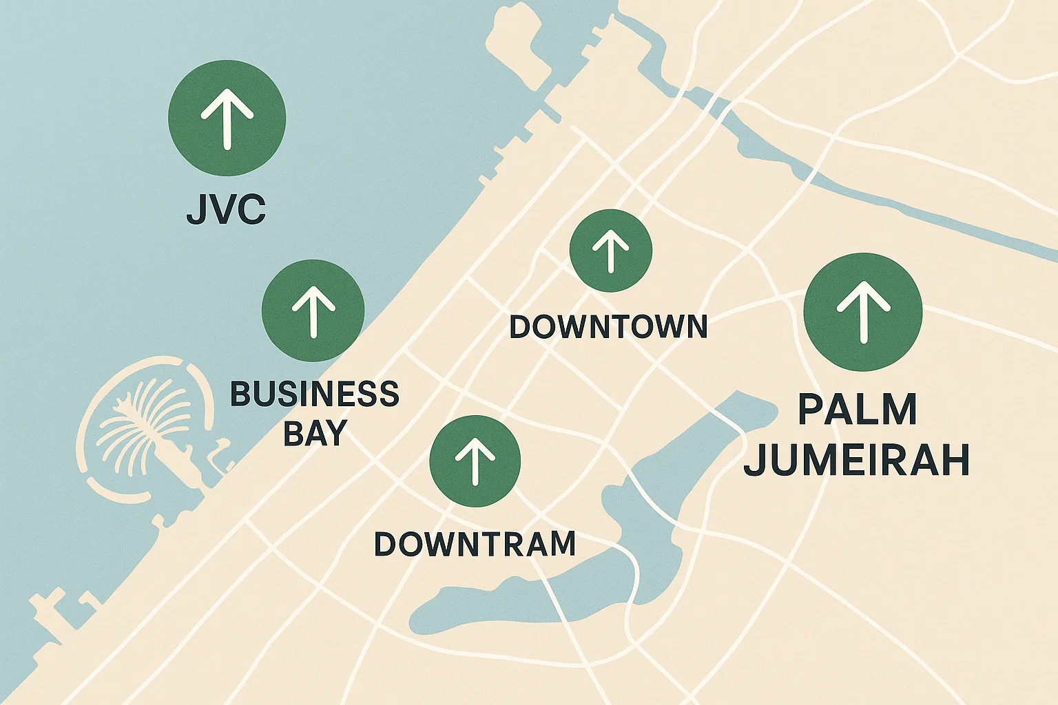 Best ROI in Dubai Real Estate: Area-by-Area Investment Guide | Banke International Properties