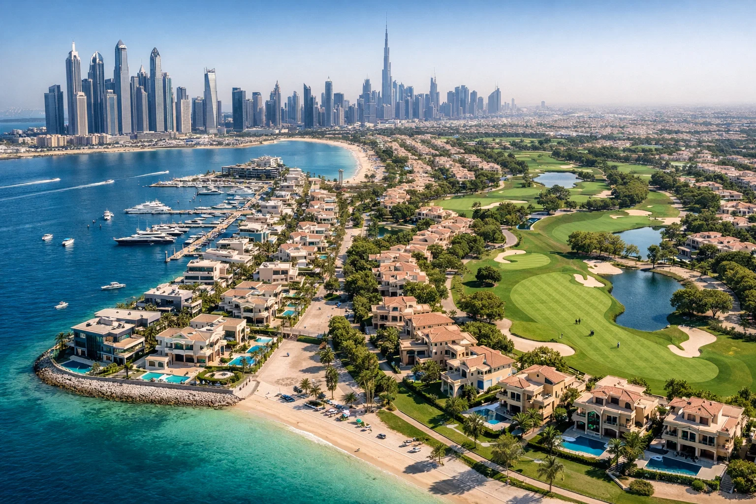 Waterfront Communities vs Golf Communities Dubai: Lifestyle | Banke International Properties
